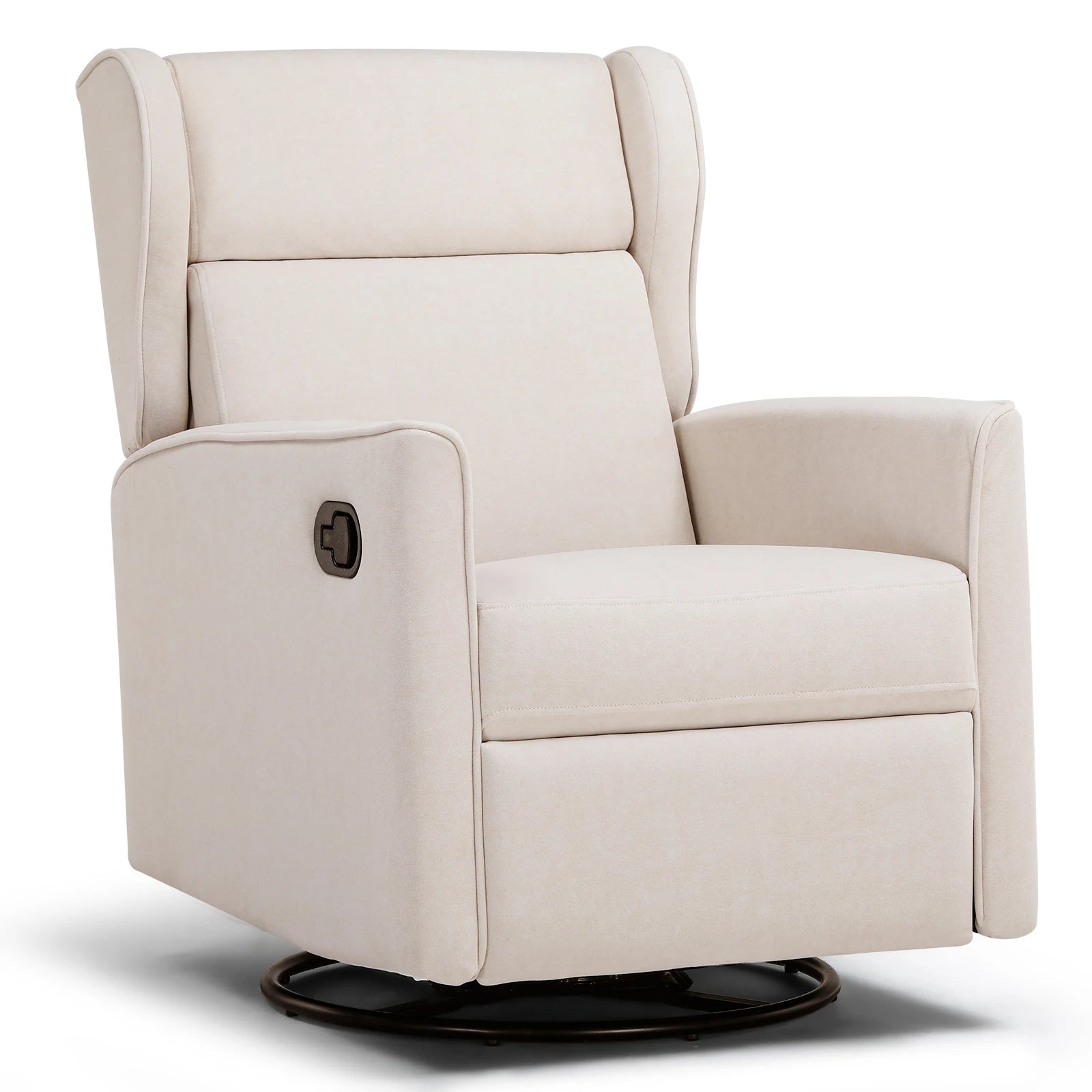 Comhoma Rocking Recliner Chair Swivel Glider Reclining Single Sofa Manual Rocker Recliner Nursery Rocking Chairs