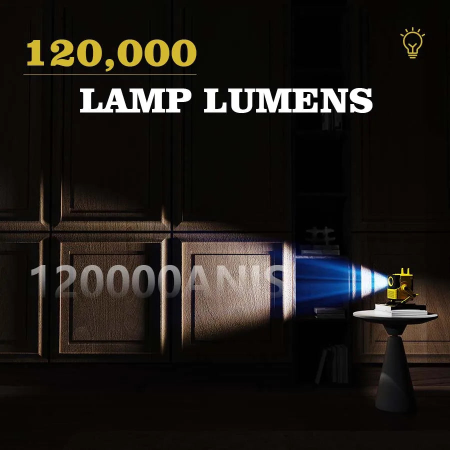 Xbj Multifunctional Smart Projector - Android 11.0 System 1080P Full Hd Auto Focus & Keystone Correction Compatible W