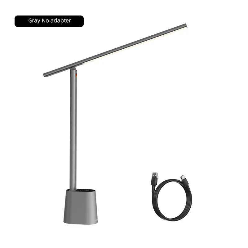 Baseus LED Desk Lamp Eye Protection Study Dimmable Office Light Foldable Table Lamp Smart Adaptive Brightness Bedside
