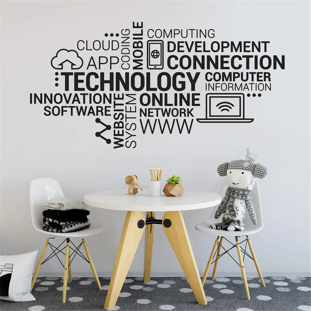technology-letters-vinyl-wall-decal-company-internet-innovation-words-cloud-office-wall-stickers-modern-home-decoration