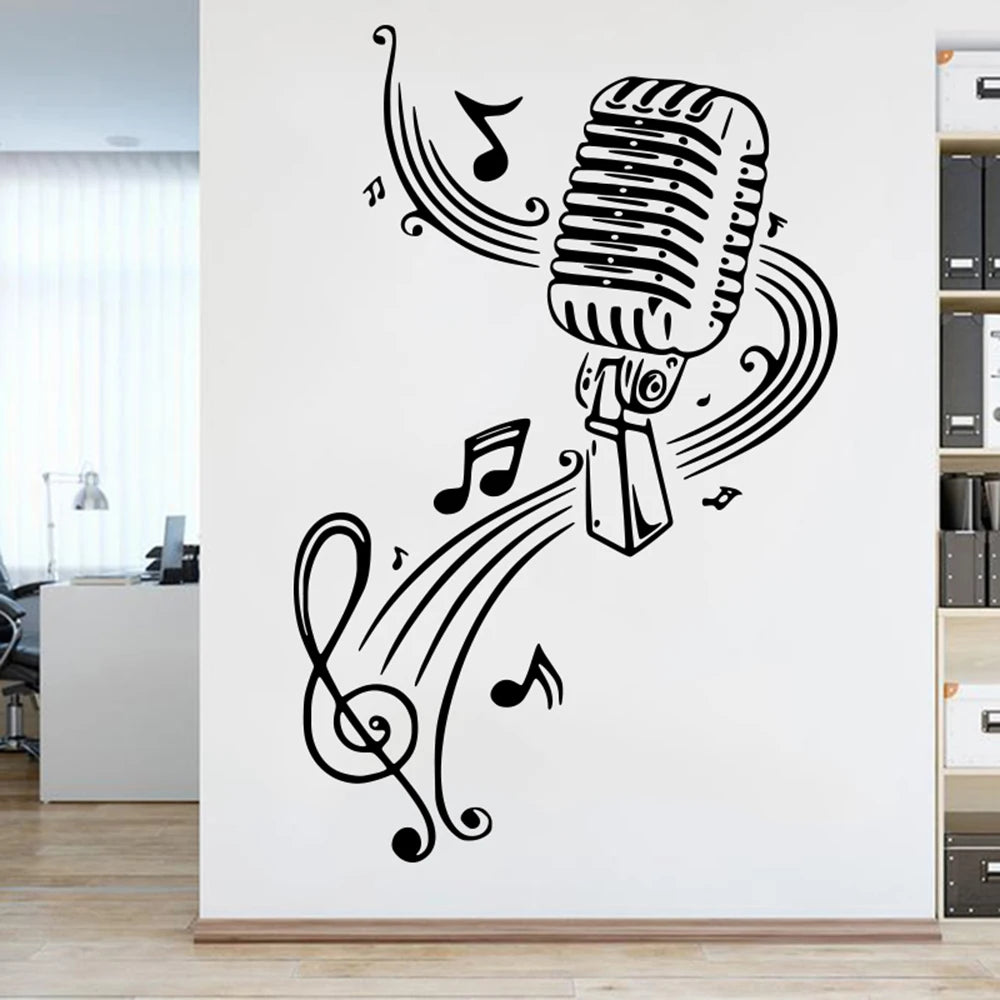 large-microphone-music-notes-wall-decal-playroom-office-rock-jazz-band-guitar-piano-micro-wall-sticker-classroom-vinyl-decor