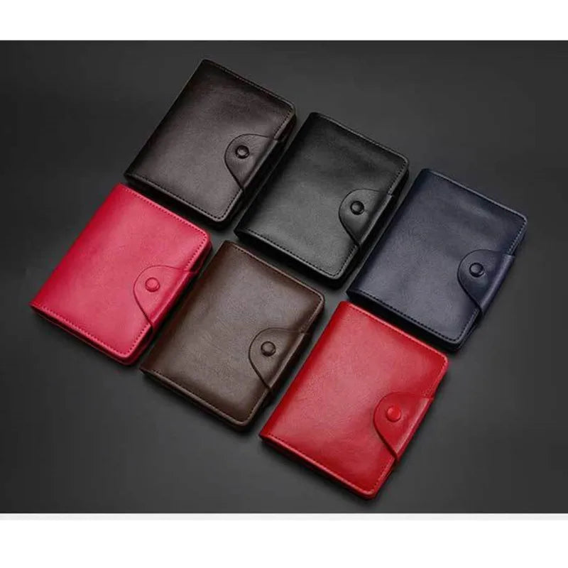 New Genuine Leather Function 40 Bits Card Case Business Card Holder Men Women Credit Passport Card Bag ID Passport Card