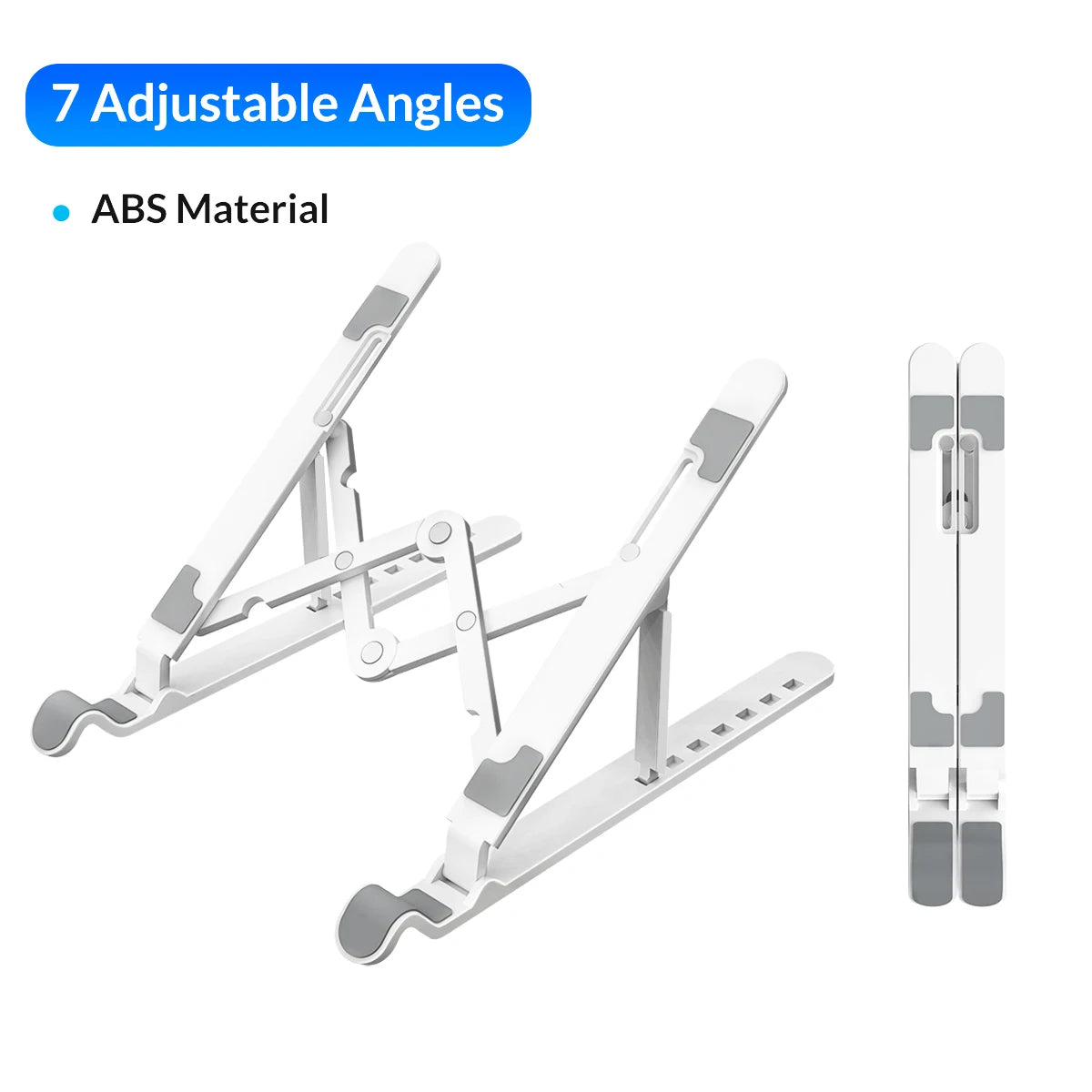 ORICO Foldable Laptop Stand Holder Riser Portable Adjustable Aluminum Notebook Stand Computer Stand 7 Angles