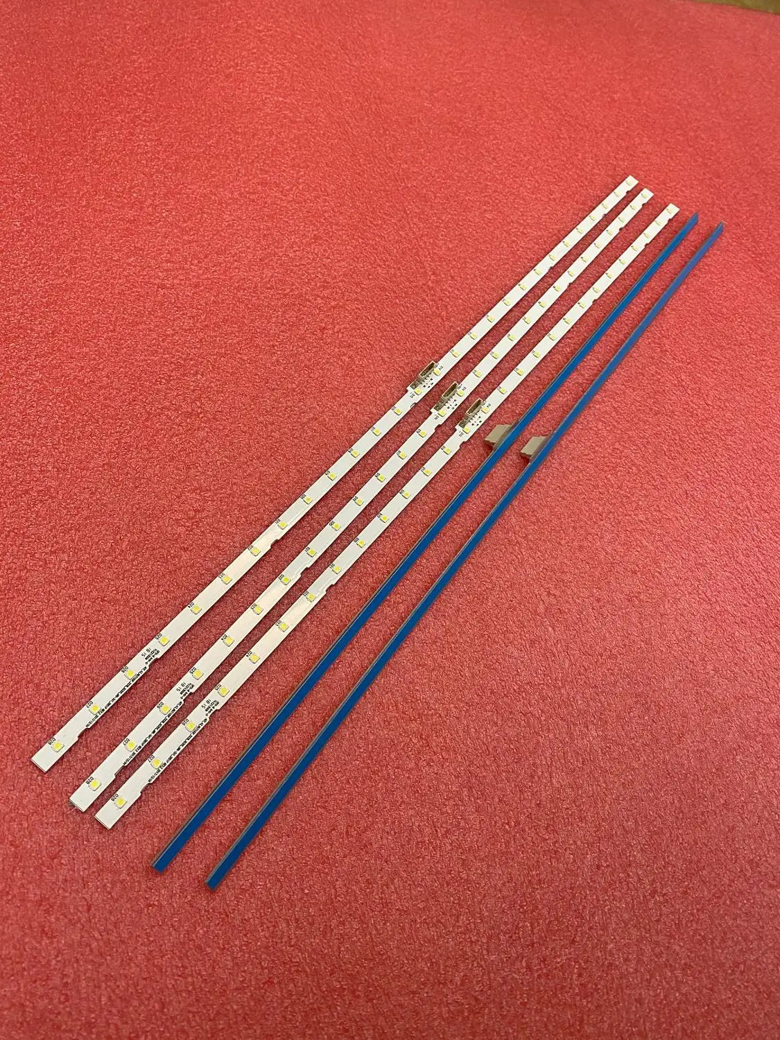 LED strip(2) for Samsung UE43N5570U 43NU7100 UE43NU7100 UN43NU7100 UE43NU7100U BN61-15482A UE43NU7120U UE43NU7170U