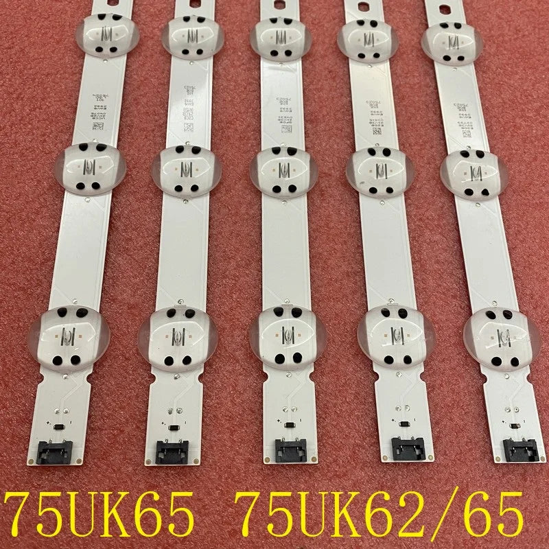 LED Backlight Strips For 75“ TV 75UM7570PUD 75UM6970PUB 75UK6570PUB 75UM7570AUE 75UM7570 75UK65 75UK62