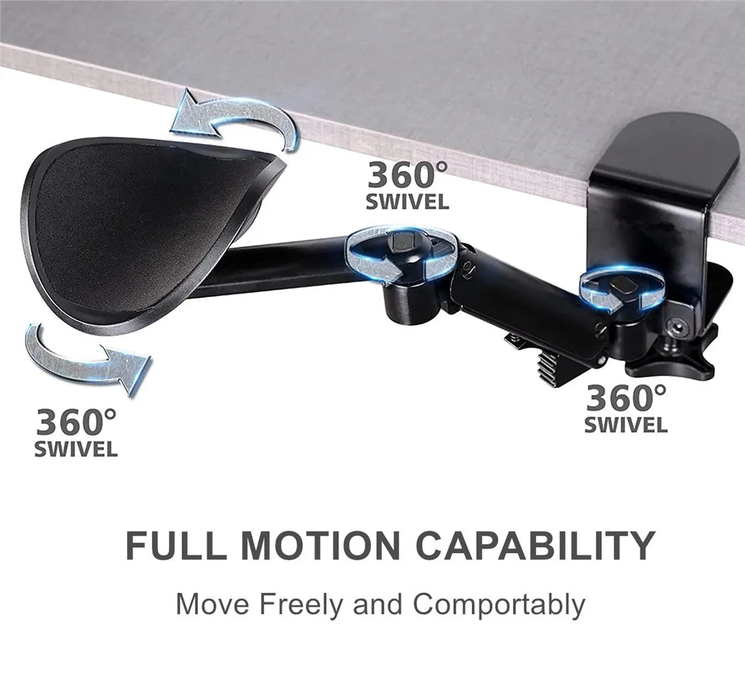 Arm Rests Ergonomic Arm Rest Rotating Computer Desk Arm Rest Support Office Arm Pads Wrist Rest Support Mouse Pad Hand