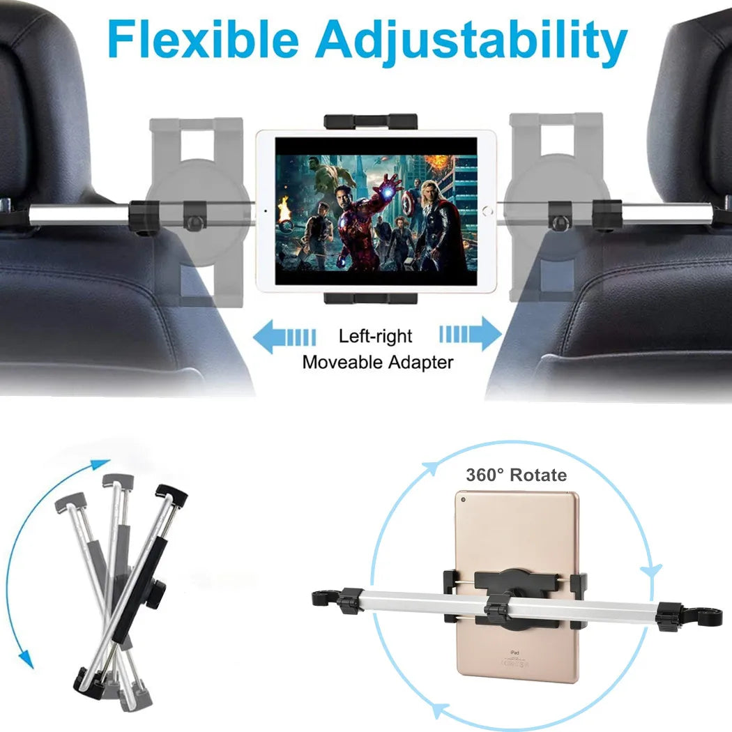 13’’ Car Headrest Tablet Mount for iPad Pro 12.9 11 Tablet Car Holder for Samsung Galaxy Tab S7 Fe Plus Xiaomi Tablet