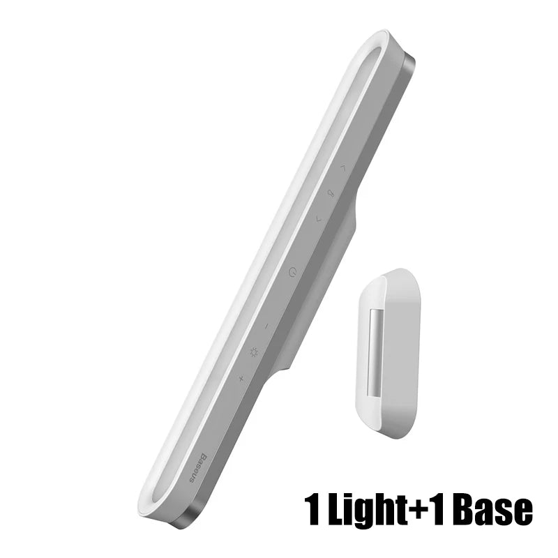 Baseus Magnetic Desk Lamp Hanging LED Table Lamp Chargeable Stepless Dimming Cabinet Night Light Closet Wardrobe Study