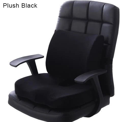 Orthopedics Hemorrhoids Seat Cushion Memory Foam Car Rebound Cushion Office Chair Lumbar Support Pain Relief Breathable