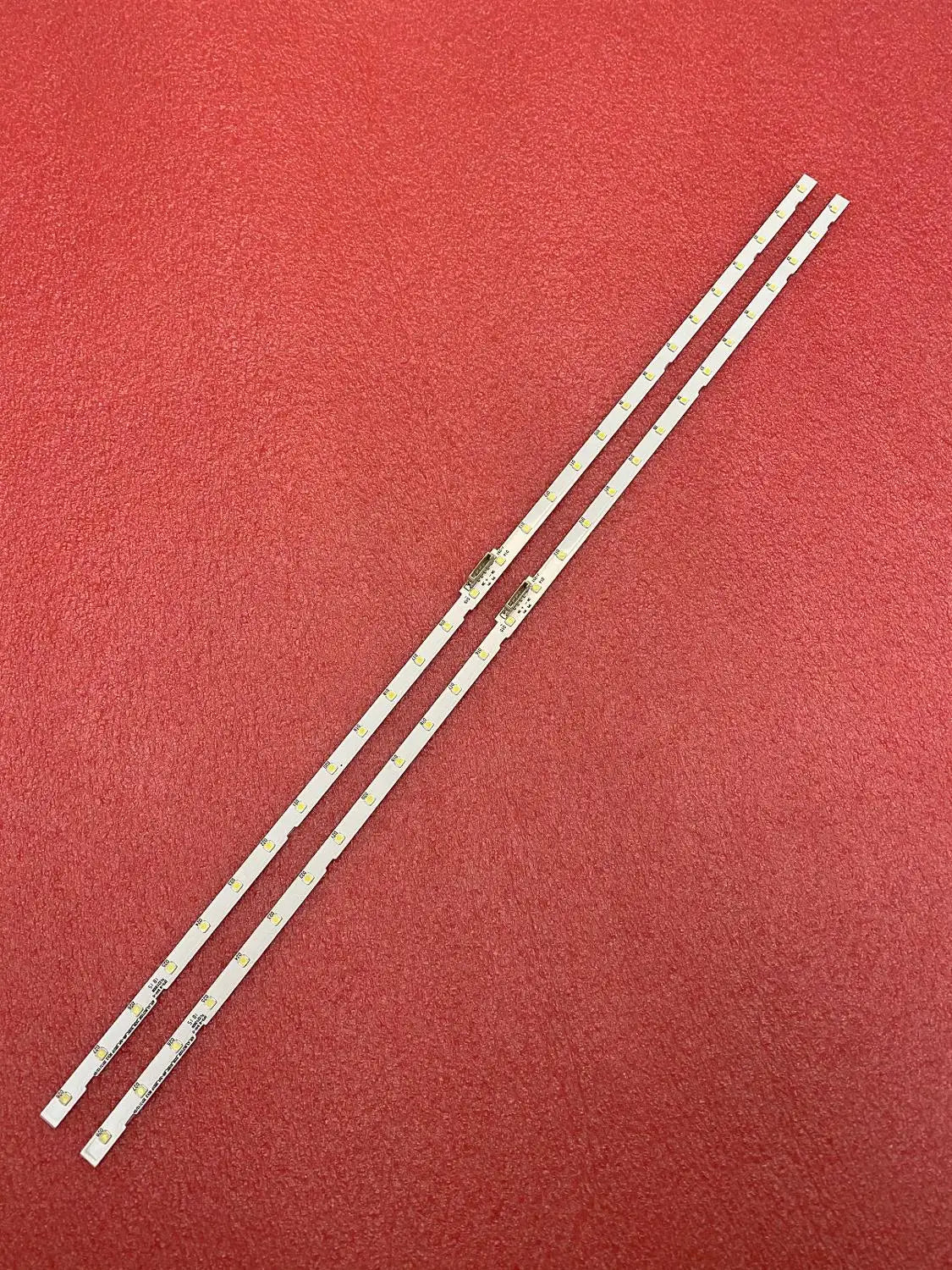 LED strip(2) for Samsung UE43N5570U 43NU7100 UE43NU7100 UN43NU7100 UE43NU7100U BN61-15482A UE43NU7120U UE43NU7170U