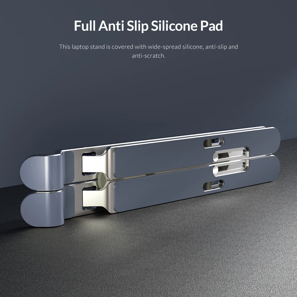 ORICO Foldable Laptop Stand Holder Riser Portable Adjustable Aluminum Notebook Stand Computer Stand 7 Angles