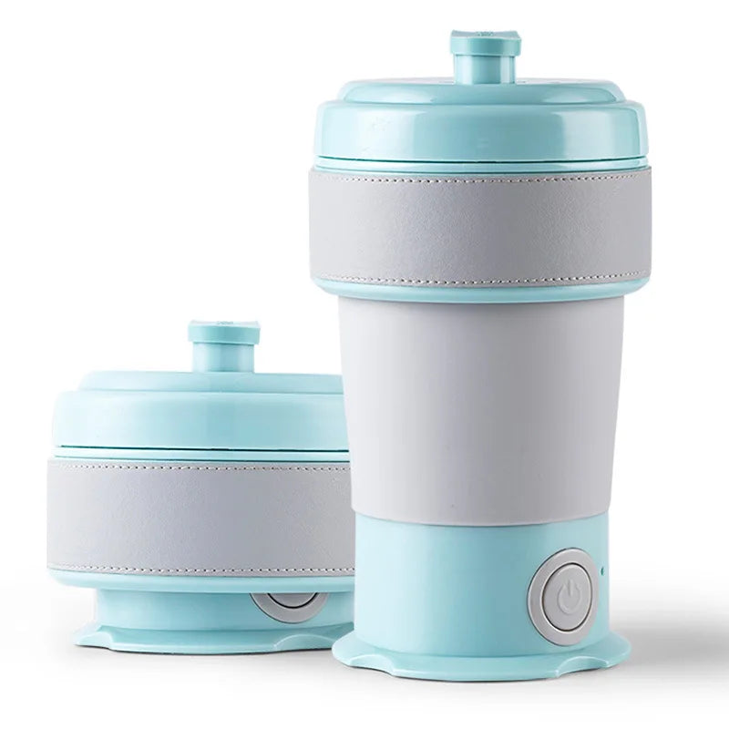 Portable kettle foldable electric kettle travel hot water boiling water household 304 small electric heating automatic