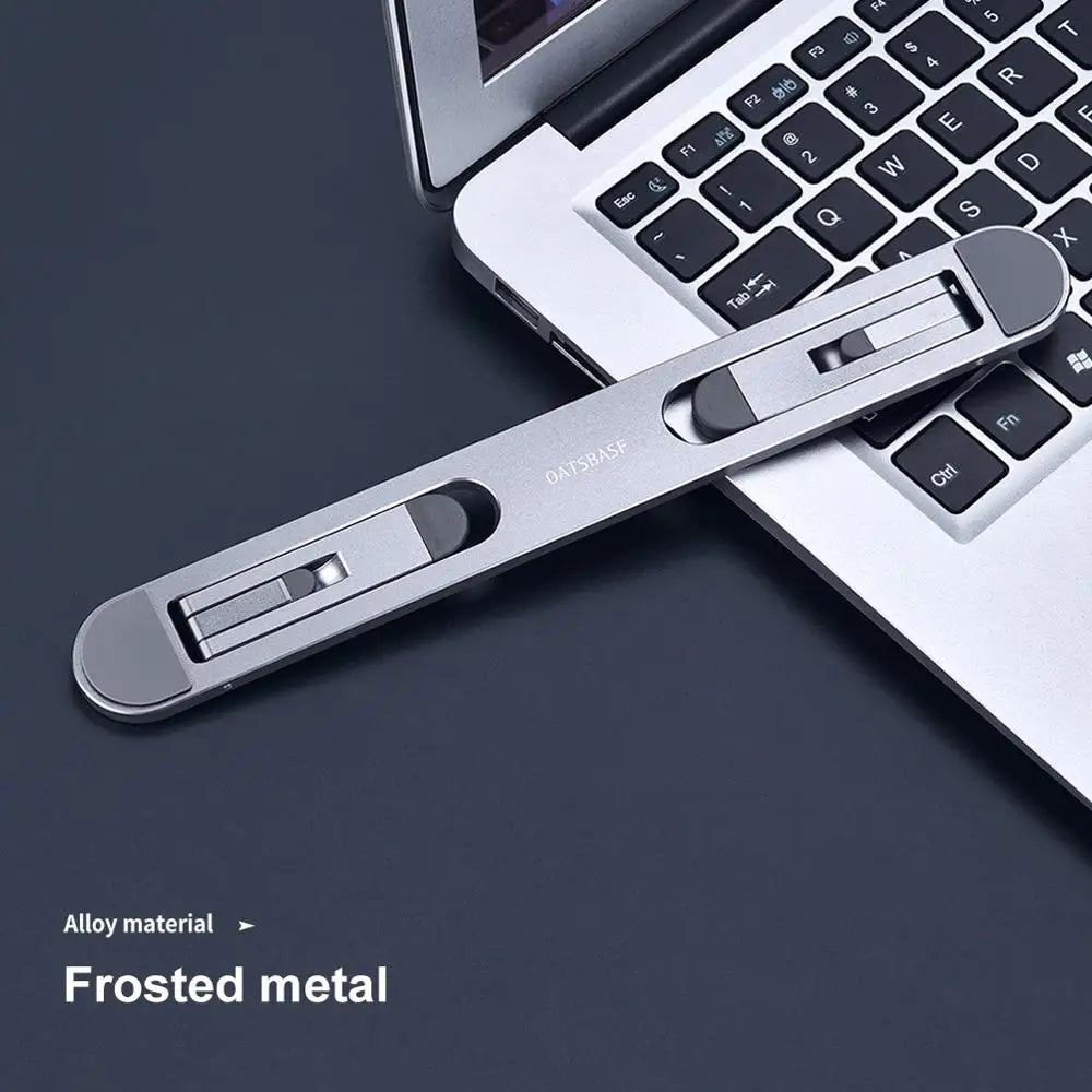 Oatsbasf Laptop Stand For MacBook Air Pro Support Tablet Portable Notebook Stand Mini Riser Foldable Tablet Holder