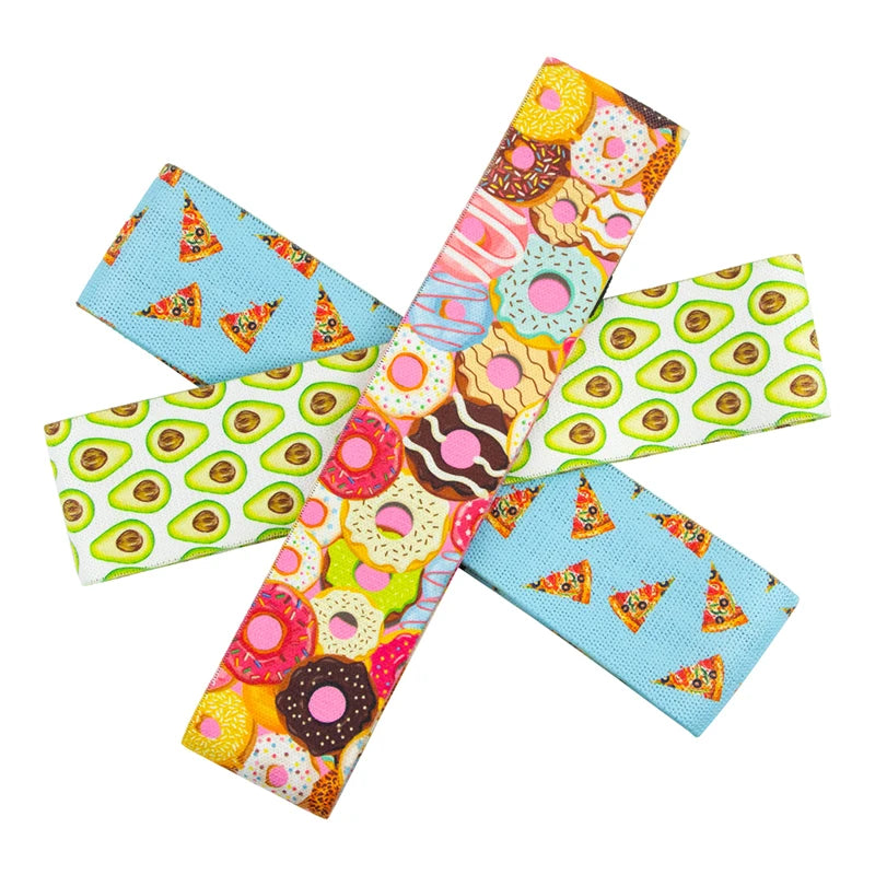 Booty Fabric Resistance Bands Set Hip Exercise Loops Elastic Bands Fitness Gym equipment Sports Legs Glute And Thighs