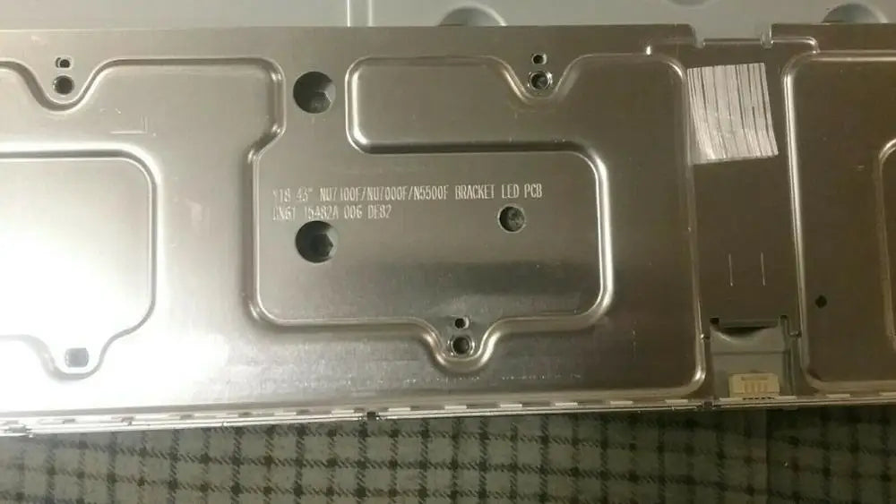 LED strip(2) for Samsung UE43N5570U 43NU7100 UE43NU7100 UN43NU7100 UE43NU7100U BN61-15482A UE43NU7120U UE43NU7170U