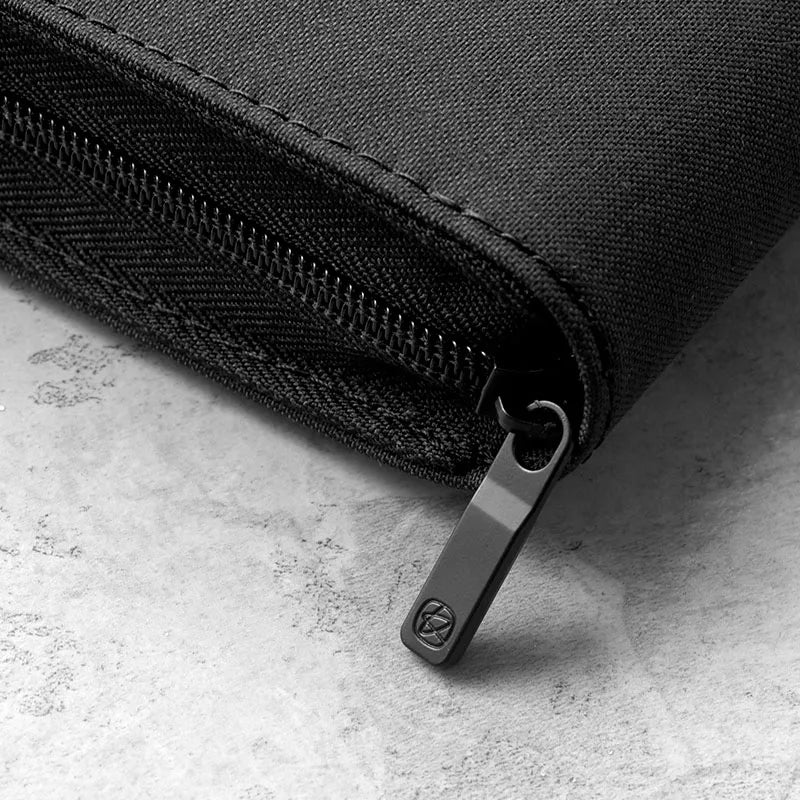 KACO KacoGreen ALIO Pen Storage Bag For 10 20 pens zipper warterproof pen storage bag Black Sign Pen Case Holder Pouch