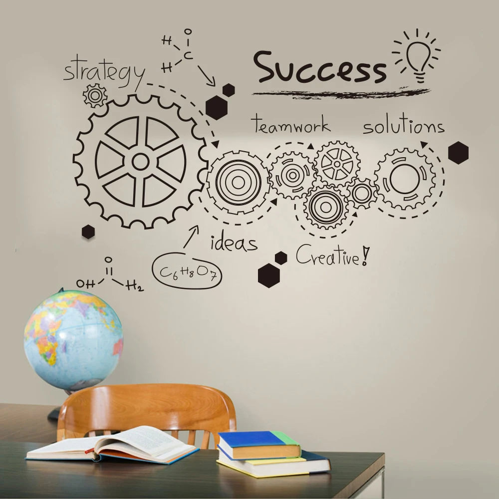 large-office-teamwork-gear-success-wall-sticker-company-classroom-team-work-inspirational-quote-wall-decal-vinyl-home-decor