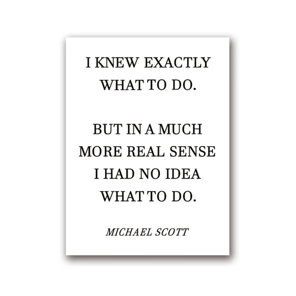 The Office TV Show Art Canvas Poster Painting Michael Scott Quotes Wall Picture Print Office Home Minimalist Decoration