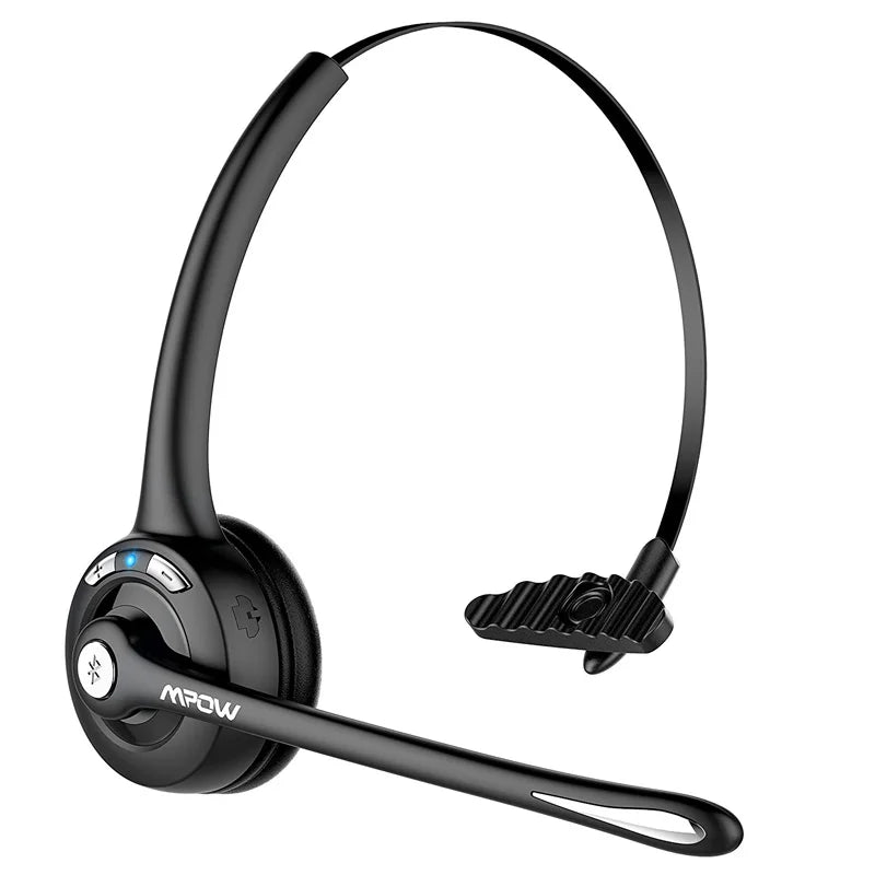 1/2 pack Mpow Pro Office Wireless Bluetooth V5.0 headphone With Microphone 13H Talking Time For Driver Call Center