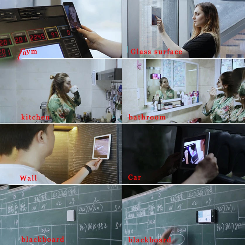 Wall Mount Tablet Magnetic Stand Magnet Adsorption to pick-and-place For iPad Air Mini For phone For Kindle PW