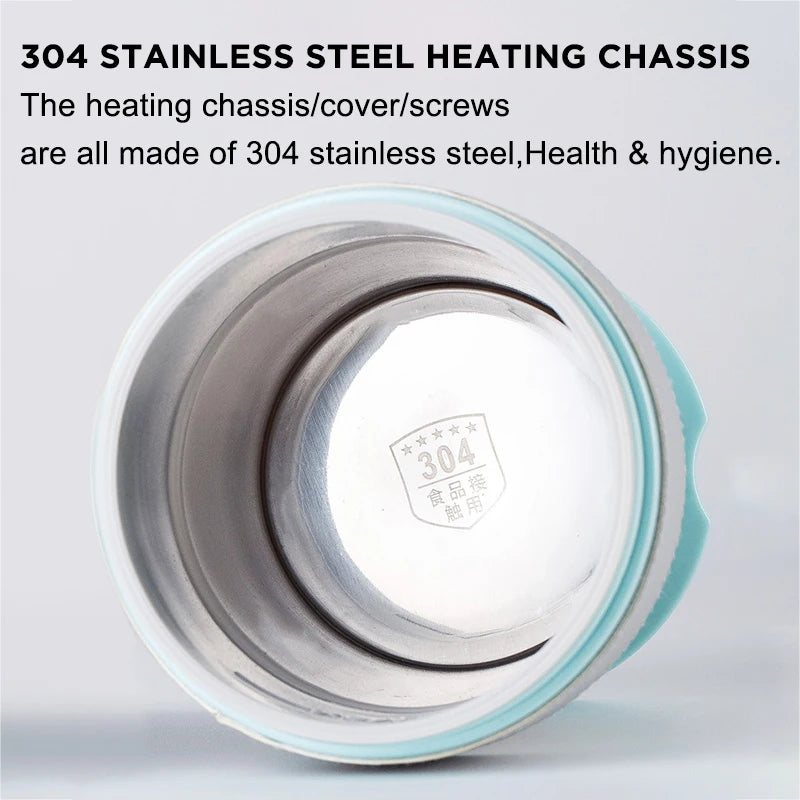 Portable kettle foldable electric kettle travel hot water boiling water household 304 small electric heating automatic