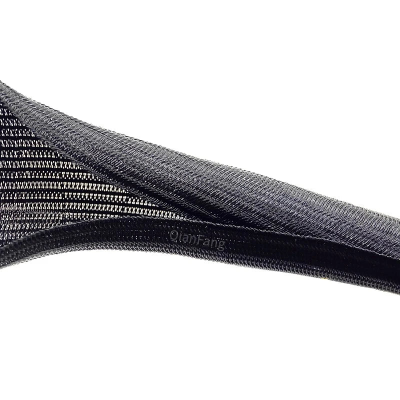 Expandable Cable Sleeve Self Closed PET Braided Management Auto Line Overlaps Flexible Loom Split Pipe Tube Wire Wrap