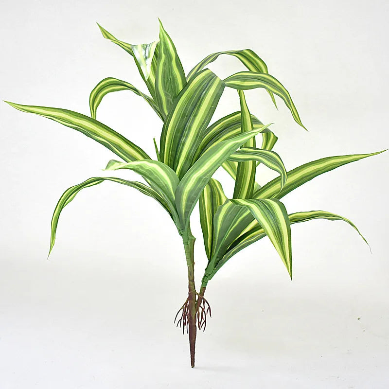 30-38CM Artificial Desktop Plants Green Plastic Lily Bamboo Simulation Gladiolus Hotel Display Christmas Home Decor
