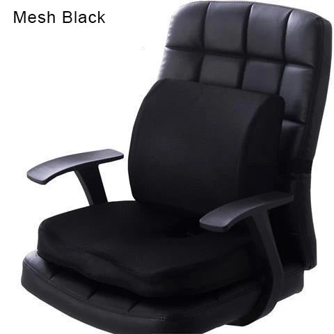 Orthopedics Hemorrhoids Seat Cushion Memory Foam Car Rebound Cushion Office Chair Lumbar Support Pain Relief Breathable