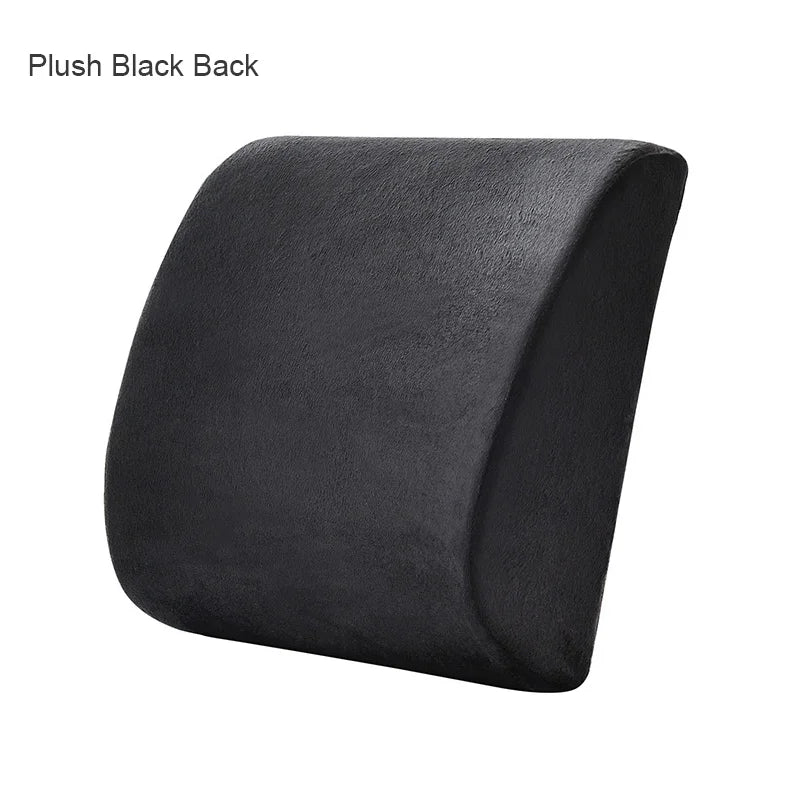 Orthopedics Hemorrhoids Seat Cushion Memory Foam Car Rebound Cushion Office Chair Lumbar Support Pain Relief Breathable