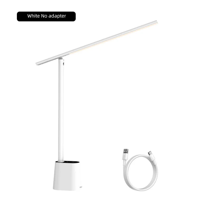 Baseus LED Desk Lamp Eye Protection Study Dimmable Office Light Foldable Table Lamp Smart Adaptive Brightness Bedside