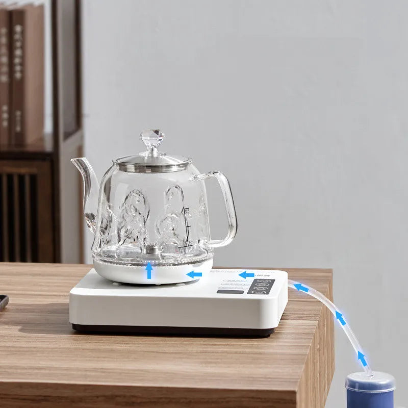 1350W Automatic Bottom Electric Kettle Temperature Control Electric Kettle Home Tea Brewing Machine Automatic Power