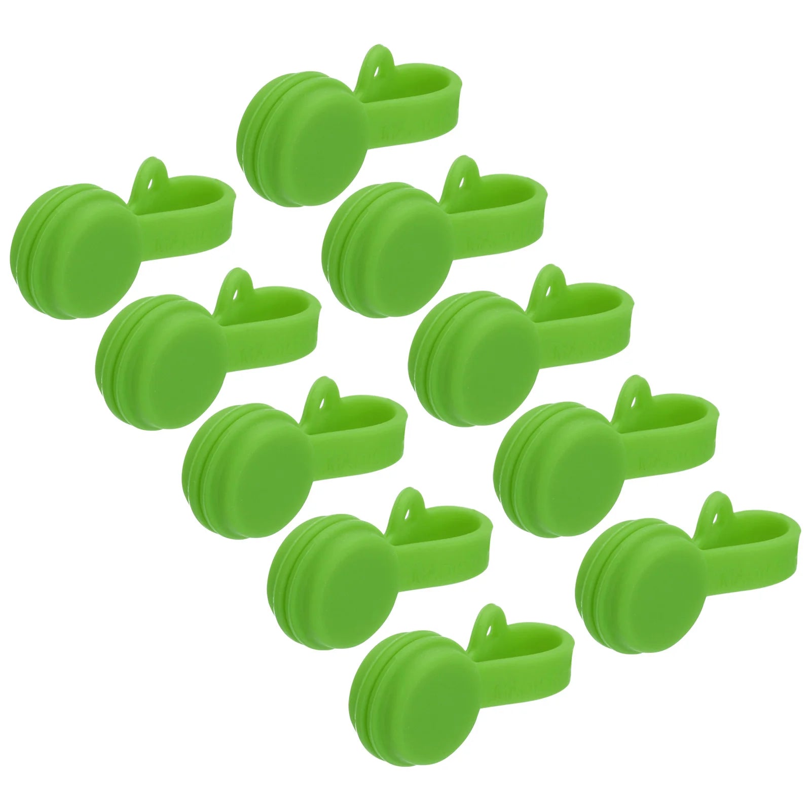 10Pcs Magnetic Cable Clips 2.8 Inch x 0.6 Inch Magnetic Cord Organizer Cable Ties Reusable Twist Ties for Home Kitchen