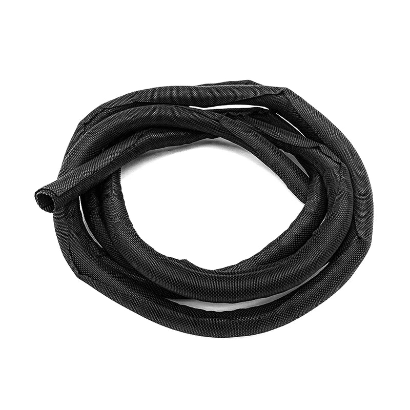 Cable Sleeve Self Closing PET Braided Expandable Auto Line Management Overlaps Flexible Loom Split Pipe Tube Wire Wrap