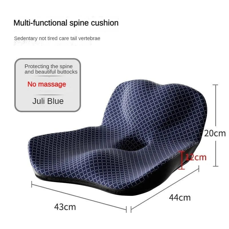 Coccyx Memory Foam Chair Orthopedic Pillow Office Seat Pad Hemorrhoid Treat Car Seat Big Cushion Relief Pain Tailbone