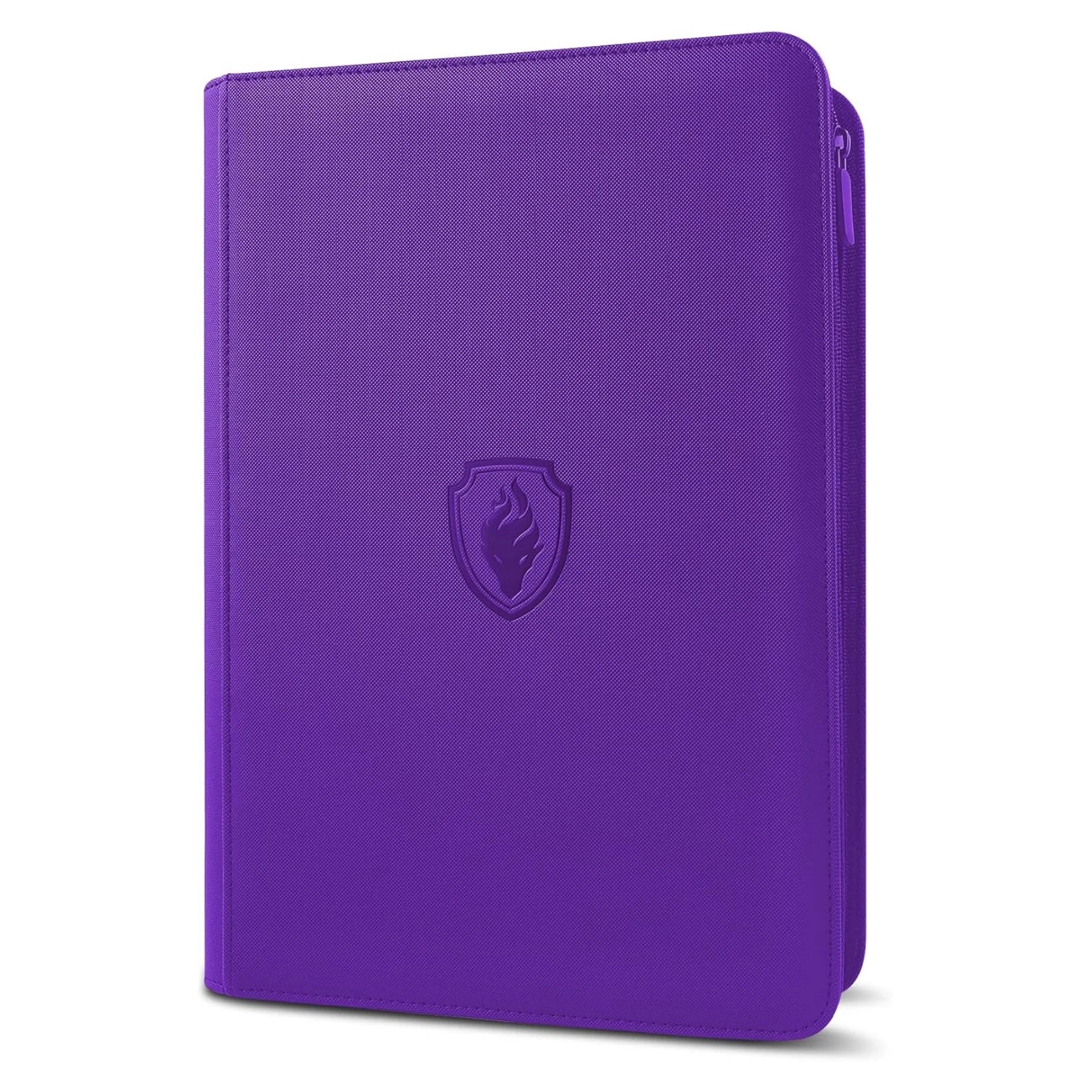 9 Pocket Zipper Card Binder 360 Trading Card Holder Book Premium PU Cover Zip Binder for Cards Durable Side Loading