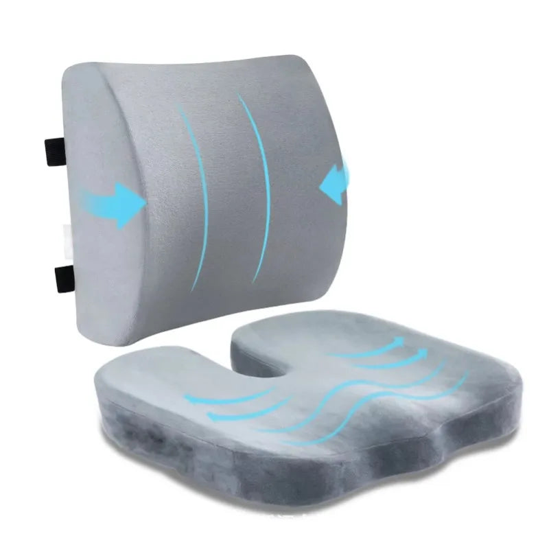 Car cushion memory foam office ergonomics seat beauty hip seat seat cushion cushion back