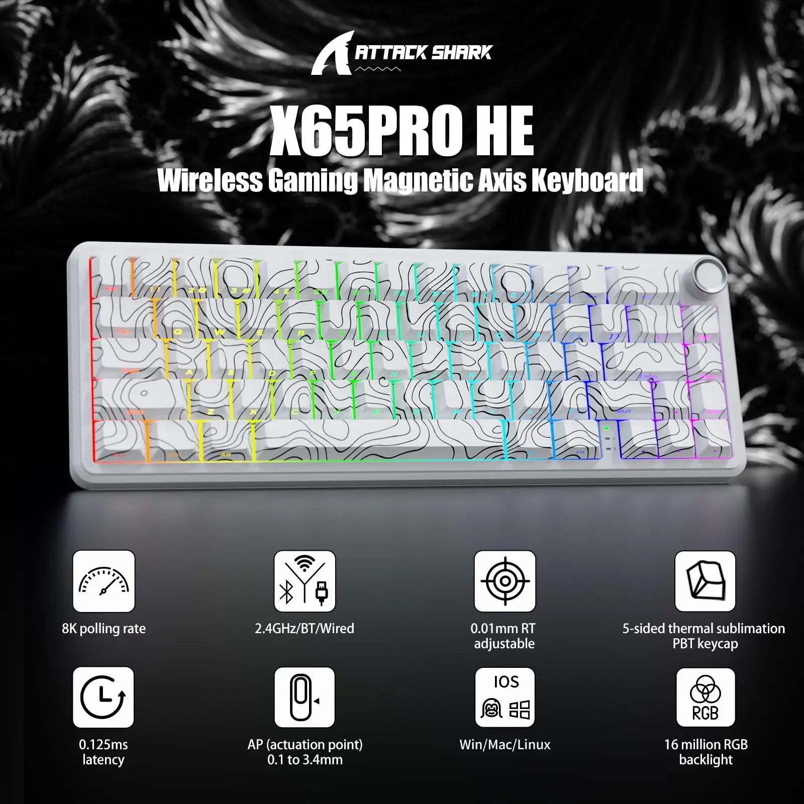attack-shark-x65pro-he-rapid-trigger-wireless-gaming-keyboard-0-01mm-rt-accuracy-8khz-polling-rate-tri-mode-magnetic-switch
