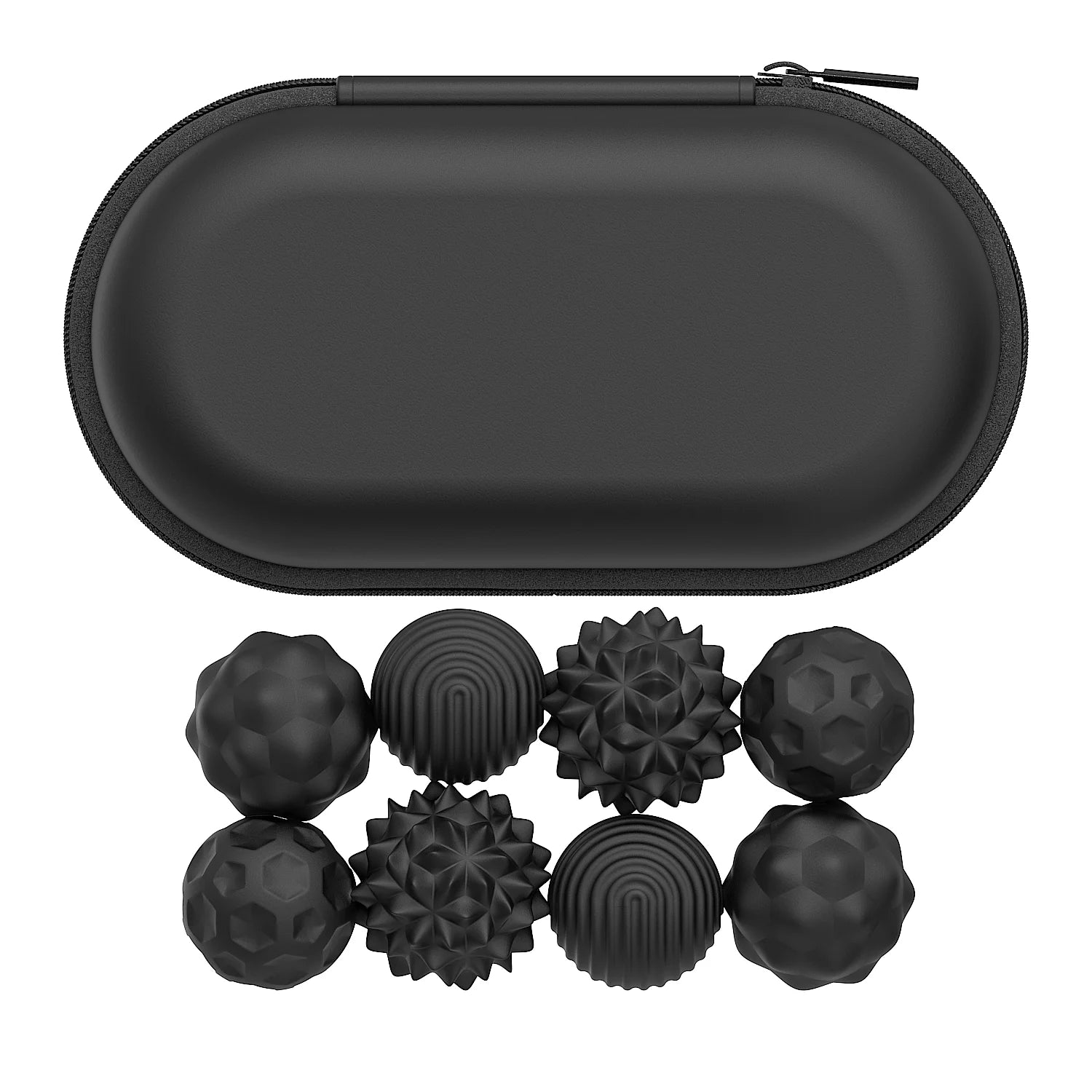 Silicone Magnetic Sensory Balls Fidget Toy Massage Ball Fascia Yoga Fitness Shoulder Hand Foot Massager Hard Membrane