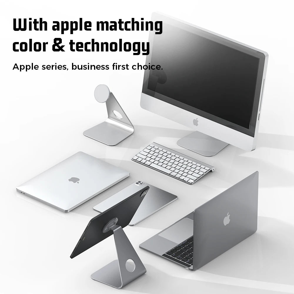 Tablet Stand For iPad A16 M2 M3 Air 11 13 Pro M4 12.9 Mini Metal Magnet Rotation Tablet Holder For Samsung Huawei