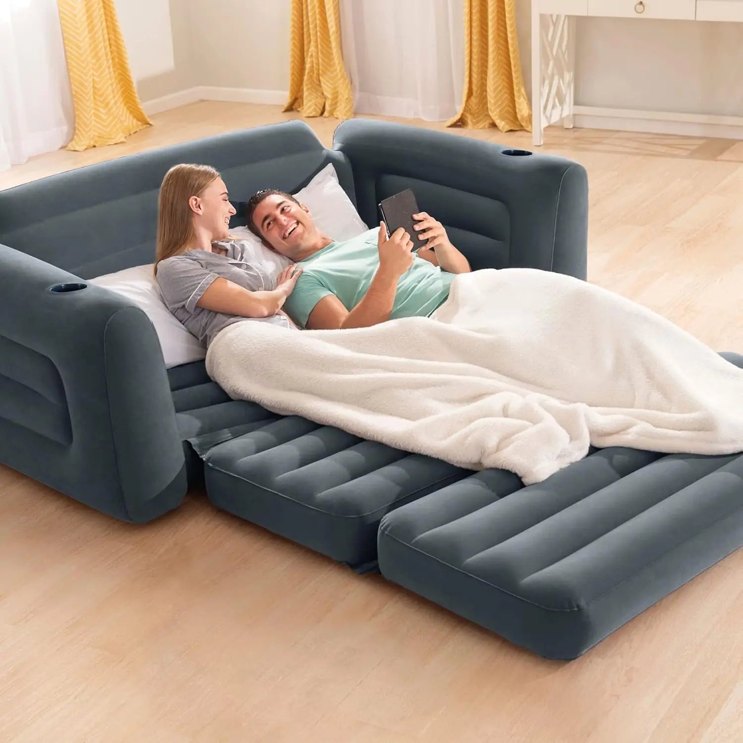 66552NP - Pull-Out Sofa Size 2.03mx2.31mx66cm