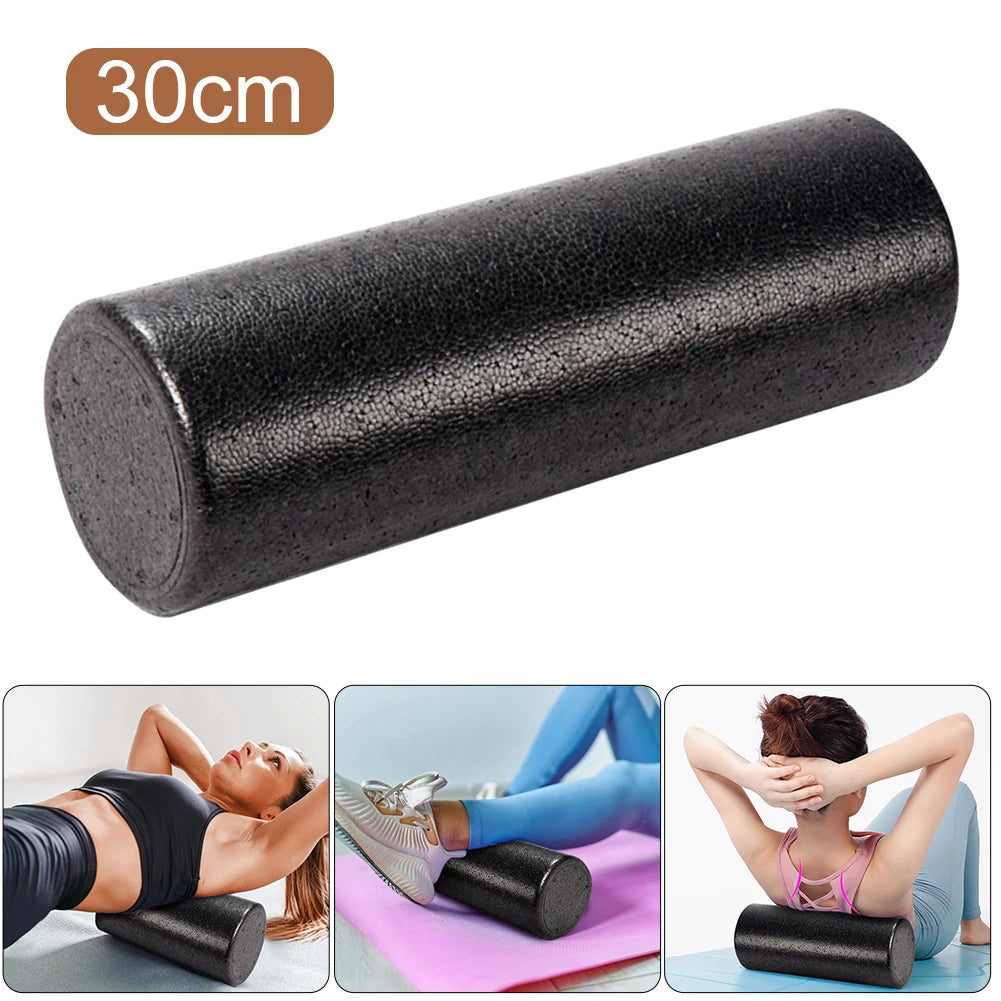 12 Inch High-Density Back Foam Roller Foam Massage Roller Deep Tissue Massager for Back Legs Exercise Yoga Physical