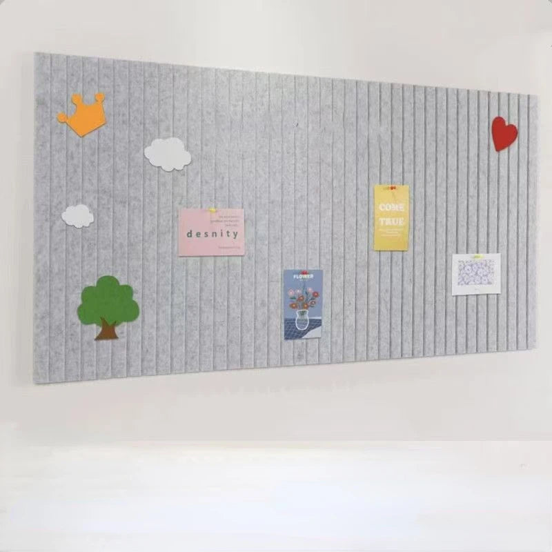 Thickened Decorative Felt Cork Board DIY Wall Stickers Office Kindergarten School Living Room Background Photos Message