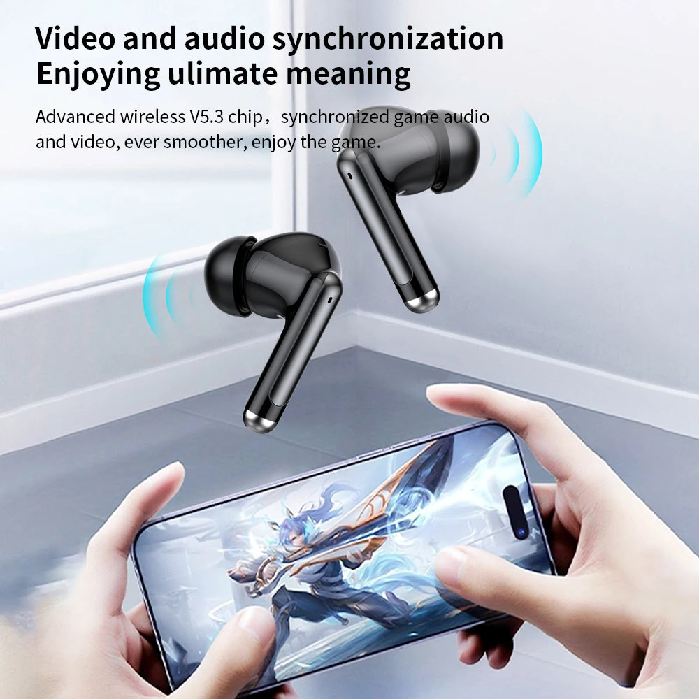 Mpow S65 True Wireless Earbuds - Bluetooth 5.3 Headphones with 30H Playback SBC Low-Latency Gaming Mode in-Ear Earbuds