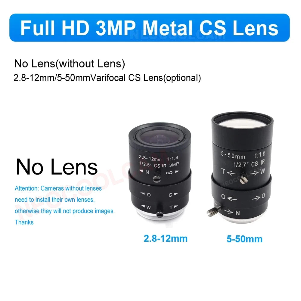 Webcam 4K Streaming Web Camera 2K 30FPS USB Camera With CS 5-50mm Varifocal Lens For Teams/OBS/PC/Mac/Laptop Support