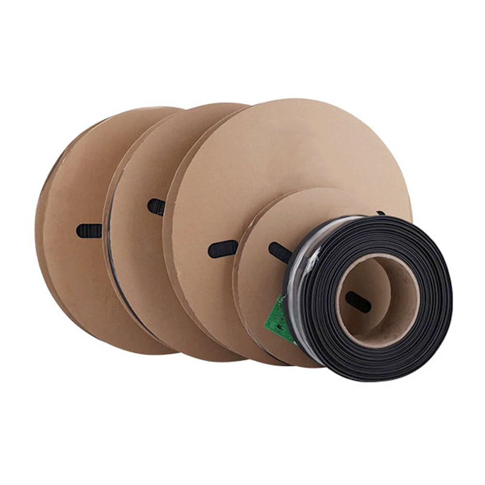 Five Meters/lot DIY 2:1 Black Cable Sleeve 1mm 1.5mm 2mm 2.5mm 3mm 3.5mm 4mm 5mm 6mm Heat Shrink Tubing Tube