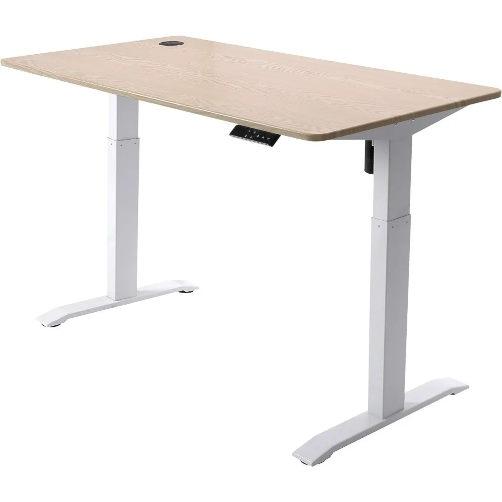 Electric Height Adjustable Standing Desk Electric Standing Workstation Sit Stand Home Office Desk Gaming Table
