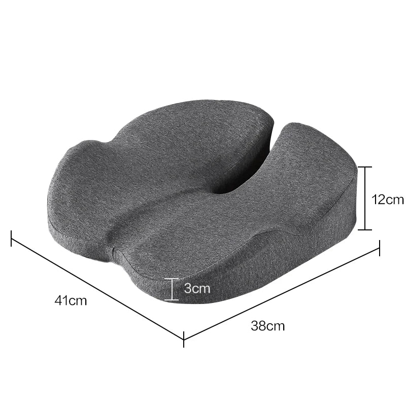 Memory Foam Seat Cushion,Sitting for a Long Time Is Not Tired Chair Cushion for Tailbone Pain Relief Comfort Chair Car