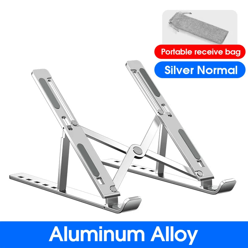 YYLM N8 Laptop Stand Aluminum for Macbook Adjustable Portable More Stabe Laptop Stand Cooling Stand Foldable Notebook