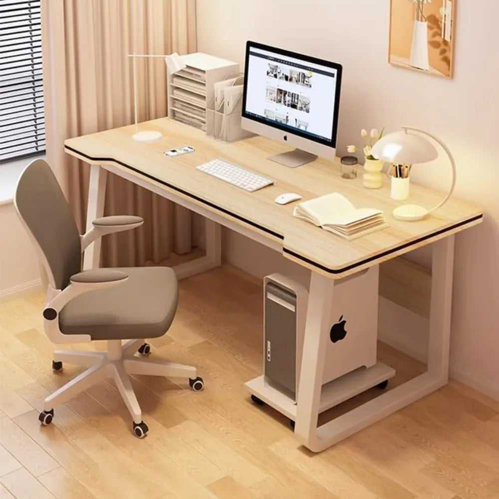 Game desk computer writing desk student art model minimalist style PC wooden portable desk suitable for home and office