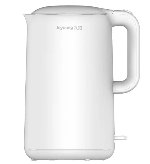 Joy 1.7L oung electric kettle 304 stainless steel double layer anti-scalding boiling water pot 1800W cartoon friend